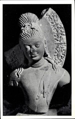Bild des Verkufers fr Ansichtskarte / Postkarte Sarnath Indien, Bodhisattva, National Museum of India zum Verkauf von akpool GmbH