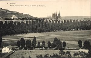 Imagen del vendedor de Ansichtskarte / Postkarte Burgos Kastilien und Len, Vista panoramica desde la Torre de Huelgas a la venta por akpool GmbH