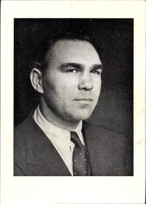 Ansichtskarte / Postkarte Boxer Max Schmeling, Portrait