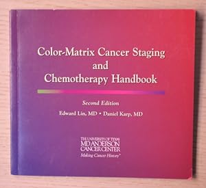 Seller image for COLOR-MATRIX CANCER STAGING AND CHEMOTHERAPY HANDBOOK for sale by Libros con Vidas