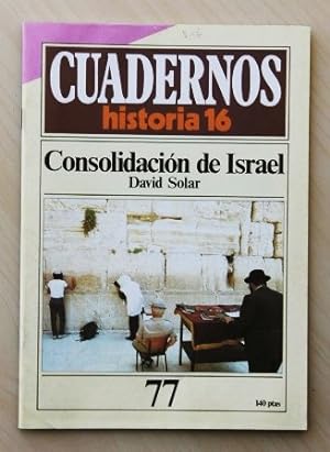 CUADERNOS HISTORIA 16, num 77. CONSOLIDACIÓN DE ISRAEL