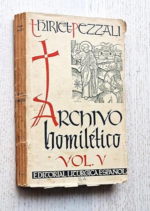 Imagen del vendedor de ARCHIVO HOMILTICO para todas las dominicas y fiestas del ao. Vol. V a la venta por Libros con Vidas