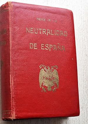 ÍNDICE DE LA NEUTRALIDAD DE ESPAÑA