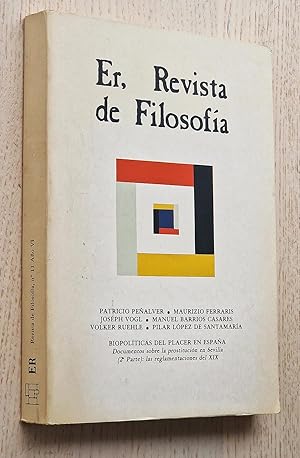 ER, REVISTA DE FILOSOFÍA. nº 11