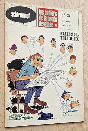 LES CAHIERS DE LA BANDE DESSINÉE nº 34. Maurice Tillieux