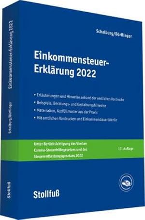 Immagine del venditore per Einkommensteuer-Erklrung 2022 : Erluterungen, Beratungshinweise und Checklisten. venduto da AHA-BUCH GmbH