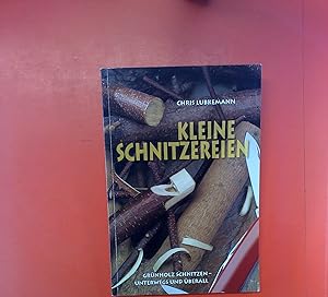 Imagen del vendedor de Kleine Schnitzereien. Grnholz schnitzen - unterwegs und berall. INHALT: Holzmesser - Zierknpfe - Singvogel - Spazierstock. a la venta por biblion2