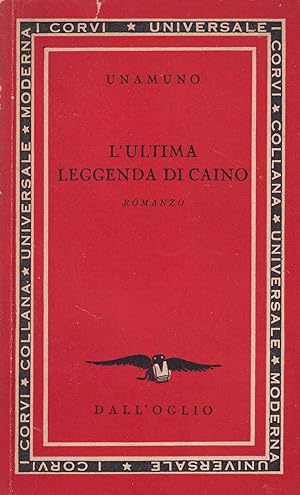 Seller image for L'Ultima Leggenda Di Caino for sale by Libreria sottomarina - Studio Bibliografico