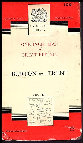 Ordnance Survey Map: BURTON on TRENT Sheet 120: 1962 B edition: One-Inch Map of Great Britain