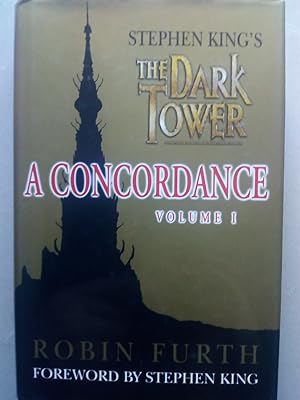 Immagine del venditore per Stephen King's The Dark Tower, A Concordance Vol. 1 venduto da Versandantiquariat Jena