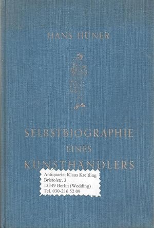 Selbstbiographie eines Kunsthändlers