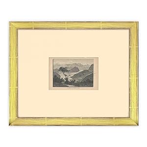 Veduta di lugano dal Monte Generoso 1888