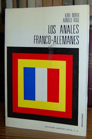 Seller image for LOS ANALES FRANCO-ALEMANES for sale by Fbula Libros (Librera Jimnez-Bravo)