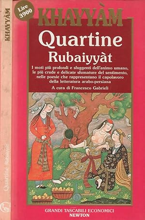 Bild des Verkufers fr Quartine (Rubaiyyt) zum Verkauf von Biblioteca di Babele