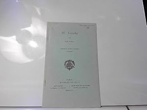 Bild des Verkufers fr Mi Kamoha, extrait du journal asiatique anne 1964 ddicac zum Verkauf von JLG_livres anciens et modernes