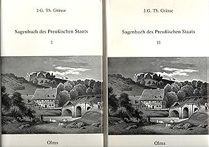 Imagen del vendedor de Sagenbuch des preuischen Staats I und II. 2 Bnde. Nachdruck der Ausgabe Glogau 1868. a la venta por Antiquariat Martin Barbian & Grund GbR