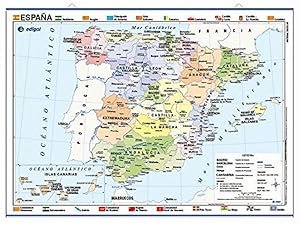 mapa político españa - AbeBooks