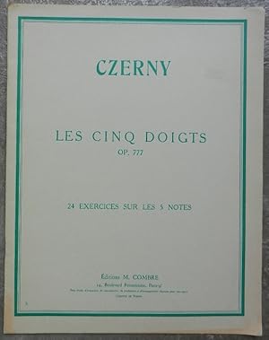 Les cinq doigts Op. 777. 24 exercices sur les 5 notes.