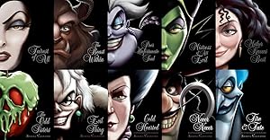 Seller image for VILLAINS Serena Valentino DISNEY COMPLETE 1 - 10 HARDCOVER BOOK SET NEW EXPEDITED for sale by PhinsPlace