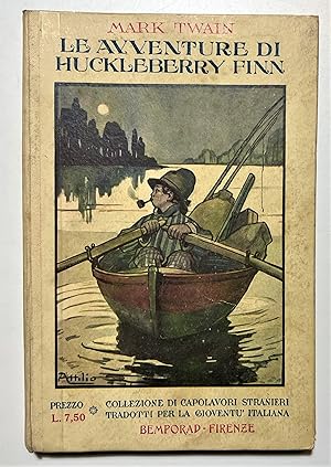 Immagine del venditore per Libri Ragazzi - M. Twain - Le Avventure di Huckleberry Finn - ed. 1935 Mussino venduto da Chartaland