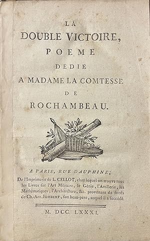 La double victoire, poeme dédié a madame la comtesse de Rochambeau