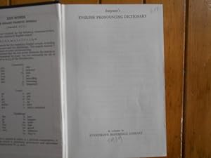 Seller image for Everyman's English pronouncing dictionary. for sale by Librera Camino Bulnes