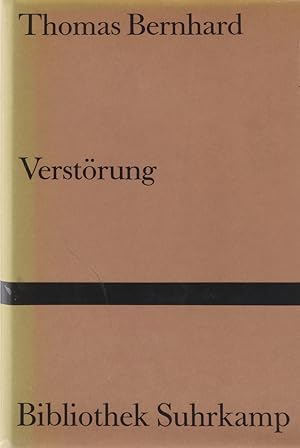 Verstörung. 1.-3. Tsd. dieser Ausgabe.