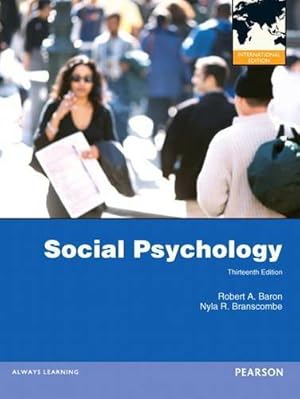 Seller image for Social Psychology (International Edition) for sale by WeBuyBooks