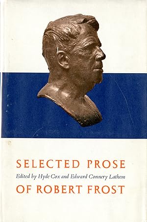 Imagen del vendedor de Selected Prose of Robert Frost a la venta por Pazzo Books