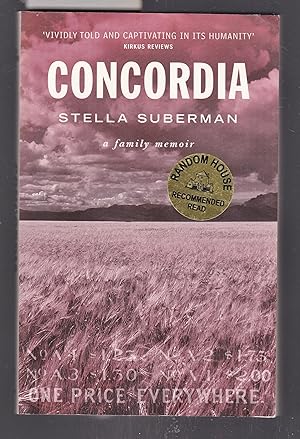 Imagen del vendedor de Concordia - A Family Memoir a la venta por Laura Books