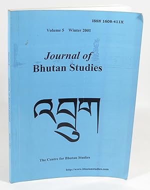 Seller image for Journal of Bhutan Studies : Volume 5 : Winter 2001 for sale by Renaissance Books, ANZAAB / ILAB