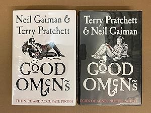 Seller image for Good Omens: The Nice and Accurate Prophecies of Agnes Nutter, Witch (Two Volumes) for sale by Fahrenheit's Books