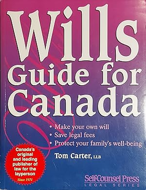 Wills Guide For Canada