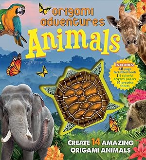 Imagen del vendedor de Origami Adventures: Animals a la venta por Reliant Bookstore