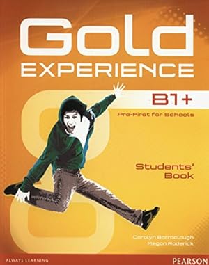 Imagen del vendedor de Gold Experience B1+ Students' Book with DVD-ROM Pack a la venta por WeBuyBooks