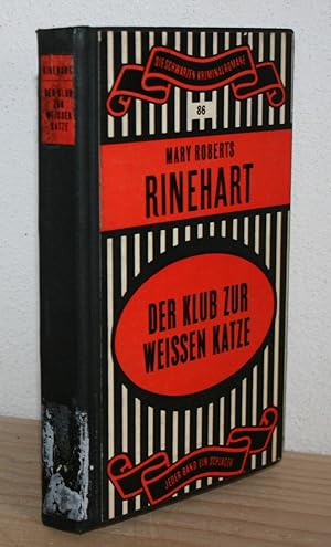 Der Klub zur weissen Katze: Kriminalroman. [Die schwarzen Kriminalromane Band 86.],