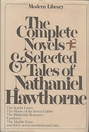 Seller image for The Complete Novels and Selected Tales of Nathaniel Hawthorne for sale by Basically SF Books
