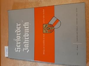 Herforder Jahrbuch. Band. Beiträge zur Geschichte der Stadt und des des Stiftes Herford.