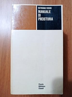 Manuale di preistoria