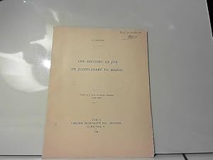 Immagine del venditore per Une histoire de Job en Judo-Arabe du Maroc venduto da JLG_livres anciens et modernes