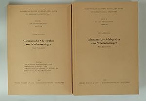 Bild des Verkufers fr Alamannische Adelsgrber von Niederestotzingen 2 Bnde. zum Verkauf von Antiquariat Dorner