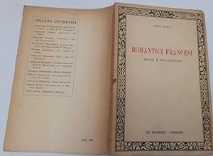 Romantici francesi saggi e traduzioni