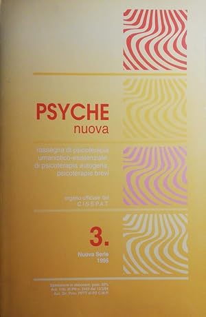 Immagine del venditore per Psyche nuova rivista di psicoterapie brevi e Scienze Umane venduto da librisaggi