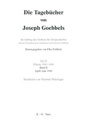 Seller image for April - Juni 1943 for sale by BuchWeltWeit Ludwig Meier e.K.