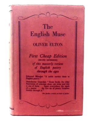 Imagen del vendedor de The English Muse a la venta por World of Rare Books