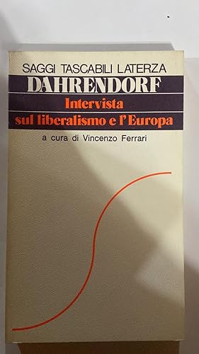 Intervista sul liberalismo e l'Europa