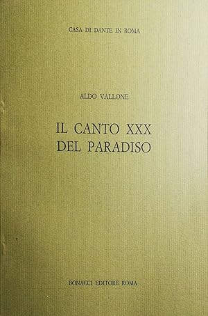 Il canto XXX del Paradiso