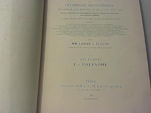 Image du vendeur pour Dictionnaire des mots et des choses, Larive & Fleury, 2 (I-POLYN) mis en vente par JLG_livres anciens et modernes