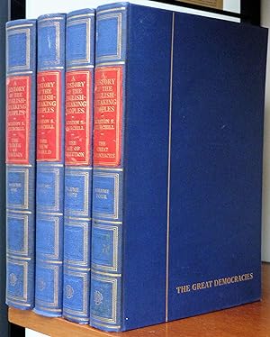A History of the English-Speaking People. Chartwell Edition. 4 volumes complete