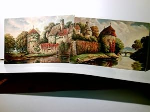 Liberec. Reichenberg. Tschechien. 2 x Alte Ansichtskarte / Künstlerkarte farbig. gel. 1922. 2 x B...